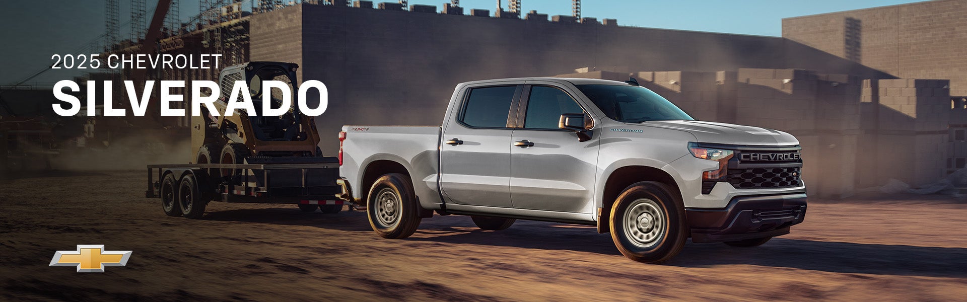Silver Chevy Silverado