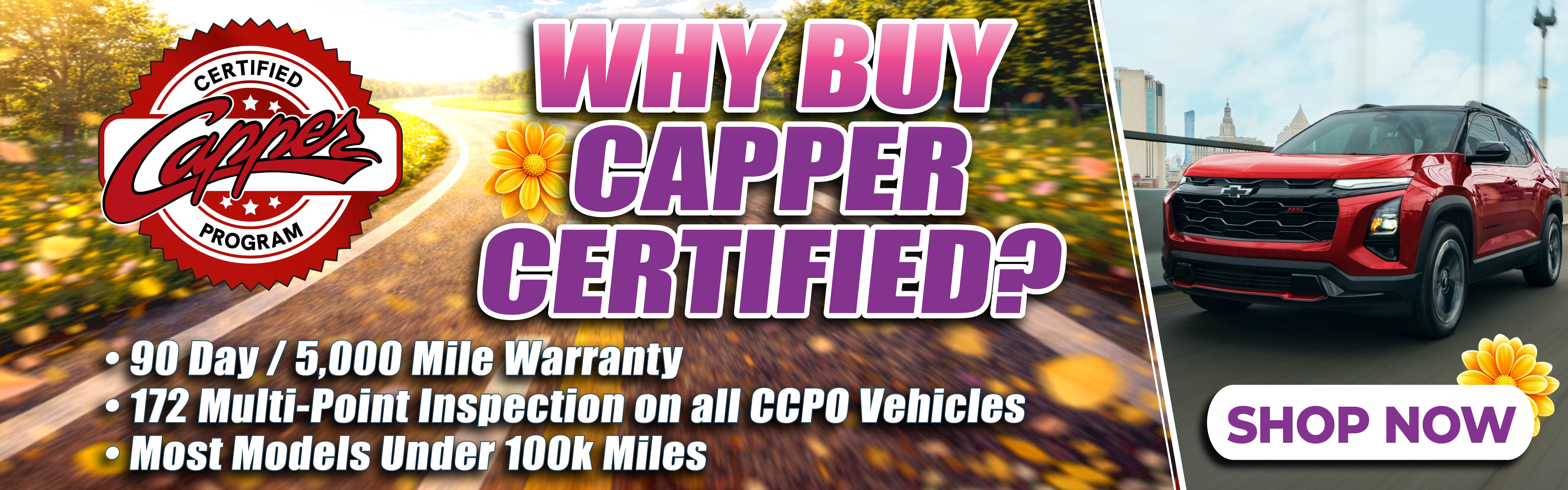 Why Buy Capper Certified